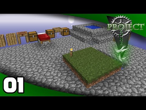 Project Ozone - Ep. 1: A New Skyblock! | Project Ozone Minecraft Modpack