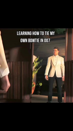 007 First Light: Learn to Tie a Bow Tie In-Game