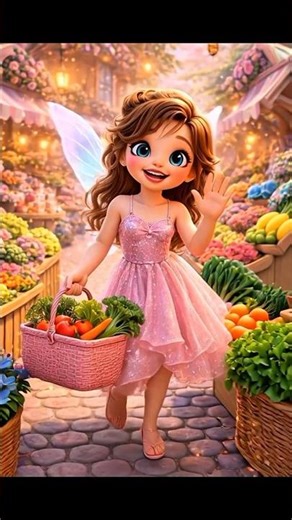 A pink cute fairy cooking delicious food 🪄✨🙀🩷 #cutefairy #usashorts #fairy