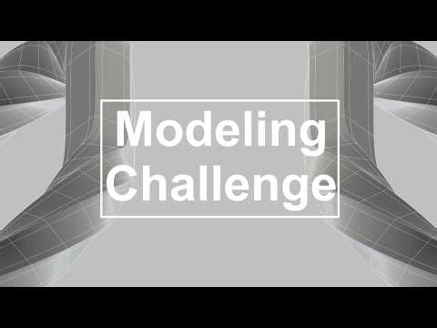 SubD Modeling Challenge: Twisted Door Handle