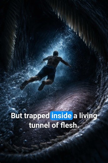 What Happens If a Blue Whale Swallows You? #shorts #deepsea #oceanmystery