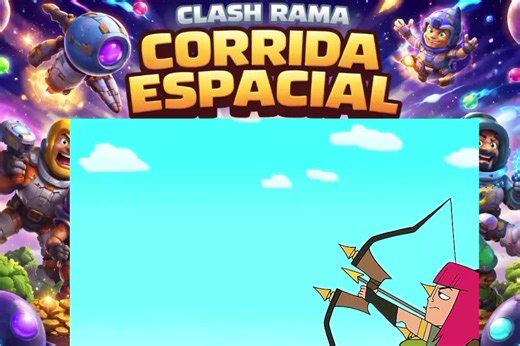 clashh rama episódio corrida espacial#clashrama#clashroyale#viral#vaiprofy