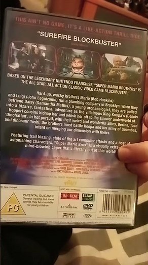 Super mario bros 1993 movie dvd