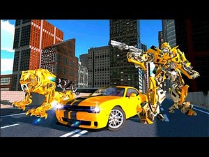 Tiger Robot Transform: Car Robot Transformation Game - Android Gameplay