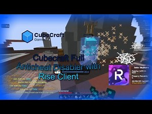 Cubecraft Full Anticheat Disabler with Rise Client - Best Minecraft Hack 1.8.9
