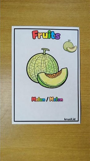 How to color melon 🍈🍈🍈 using colored pencils - coloring for beginnersb #art #coloring