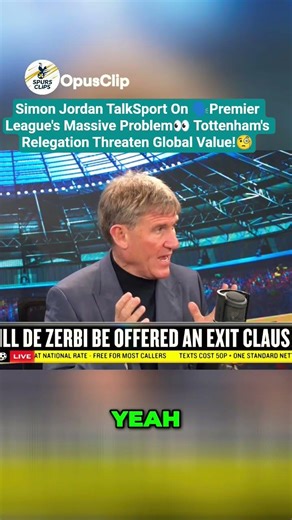 PL's Massive Problem spursRelegation Threaten Global Value!#tottenham #spurs #talksport #simonjordan