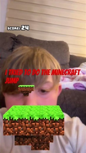 Crazy Minecraft hop