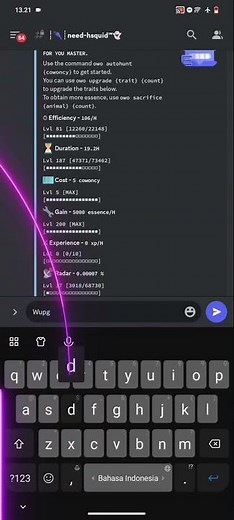 Tutorial Auto Hunt OwO Bot Discord #owo #huntbot #autohunt