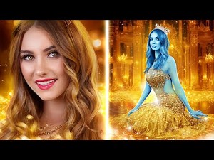 Золотая Девушка От Рождения До Смерти! Я Единственная Золотая Девушка в Мире