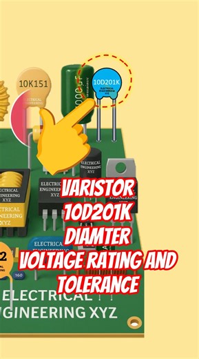 Understanding the 10D201K Varistor: Design, Specs & Applications