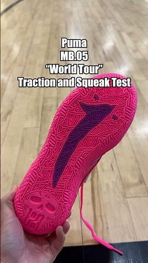 Puma MB.05 Traction and Squeak Test