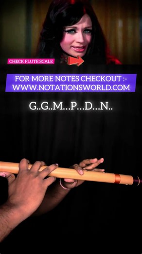 Yeh Mera Dil Yaar Ka Diwana Flute Cover + Notes | Don | #flutetutorial #flutenotes #flutelessons