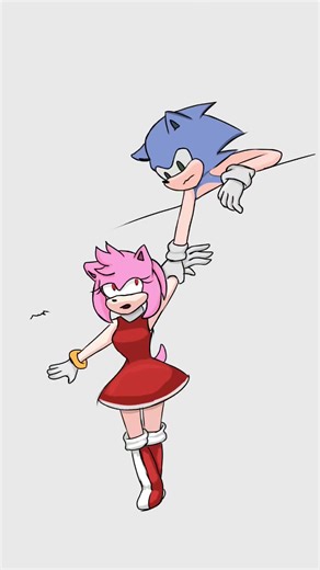 inspired by @pookiemaq #sonic #amy #sonamy