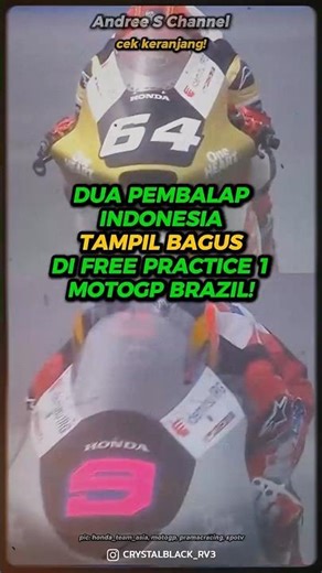 Can Indonesian Riders Podium in Brazil? #shorts #motogp