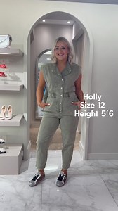 You should know by now that us WIW girls LOVE our jumpsuits… especially this khaki one! ✨🫶🏼🔥 Shop jumpsuit 👉🏼 https://walkinwardrobeonline.com/products/cora-sleeveless-denim-jumpsuit-in-khaki Shop trainers 👉🏼 https://walkinwardrobeonline.com/products/faith-lightning-trainer-in-leopard-print Love Laura xo | The Walk In Wardrobe Online