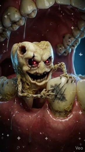 Don’t Skip Brushing… 😨🦷 | Talking object #trending #viral