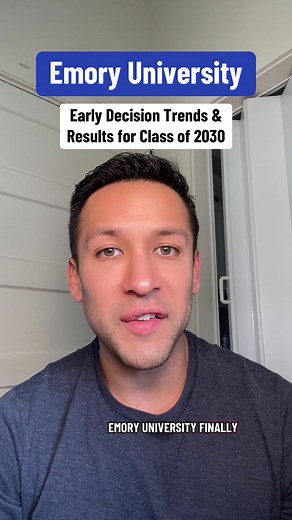 Emory Class of 2030 acceptances . . . . . #emory #senioryear #college #collegeapps #collegeadmissions