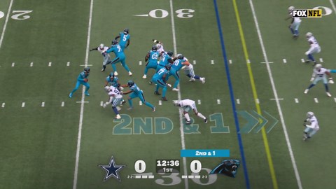 Cowboys vs. Panthers highlights Week 6