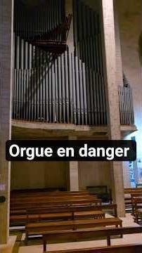 Orgue en attente d'une restauration complète #histoire #architecture #insolite #patrimoine #eglise