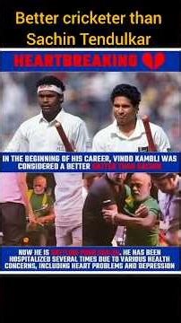 Vinod Kambli downfall story. #shorts #trending #viral #real #cricket