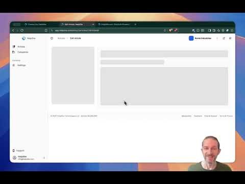 HelpSite Demo 2025: Create Clear, Searchable Documentation