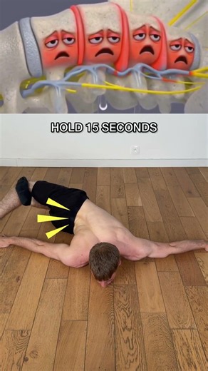 If You Have Lower Back Pain, Try This #posture #lowerbackstretch #exercise #mobility #health #gym