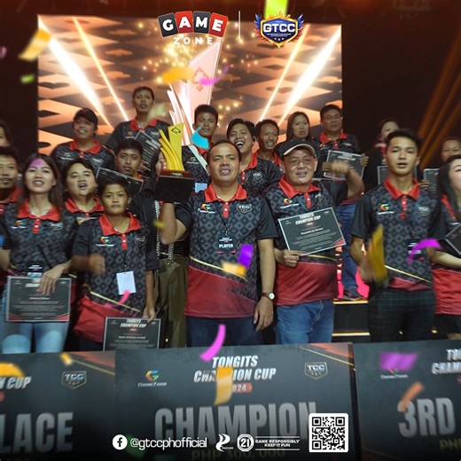 2.1K views · 52 reactions | TCC 2024 RECAP: Sa isang laro, may isang kampyon! Congratulations sa ating TCC Champion – ikaw ang tunay na Tongits Master!   Missed the action? Don’t worry...  GTCC 2025 is here!  COMING SOON and be the next big winner of our  ₱10 MILLION prize pool! | GTCC | Facebook