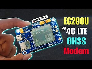 EC200U 4G LTE GNSS Modem | Testing EC200U with Q Navigator | 4G LTE Connectivity | GSM & GPS