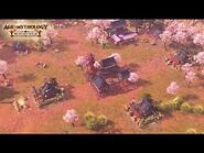 Japanese tutorial cinematic Age of Mythology Retold
