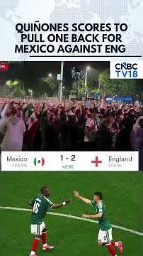 Julián Quiñones Scores To Pull One Back For Mexico Against England In World Cup Round Of 16 | N18G