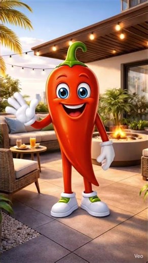 Playful Chilli Dance | Satisfying 3D Animation Short