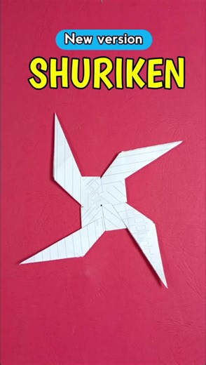 Cara Membuat Shuriken Ninja dari Kertas