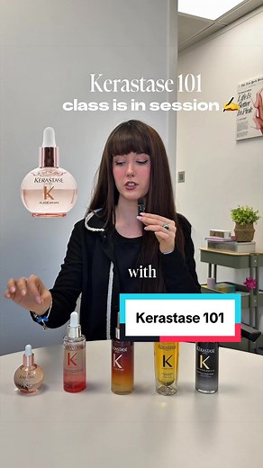 Kérastase 101: Dry Hair & Growth Serums