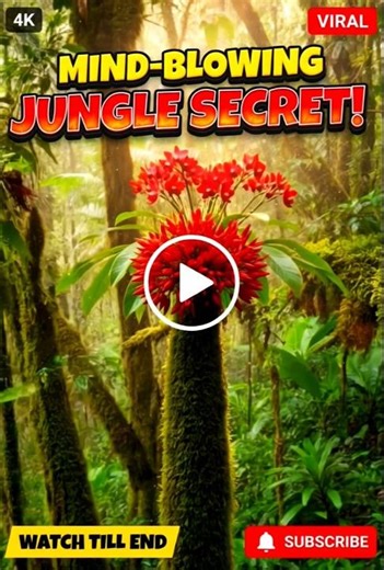 🌺 You Won’t Believe This Jungle Flower! 😍