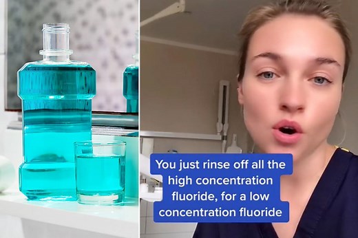 Dentist warns why you should never use mouthwash after brushing teeth