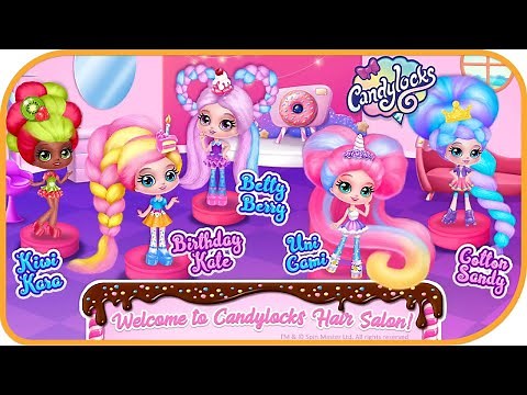 Candylocks Hair Salon - Style Cotton Candy Hair #1 | Tuto TOONS | Fun Mobile Game | HayDay