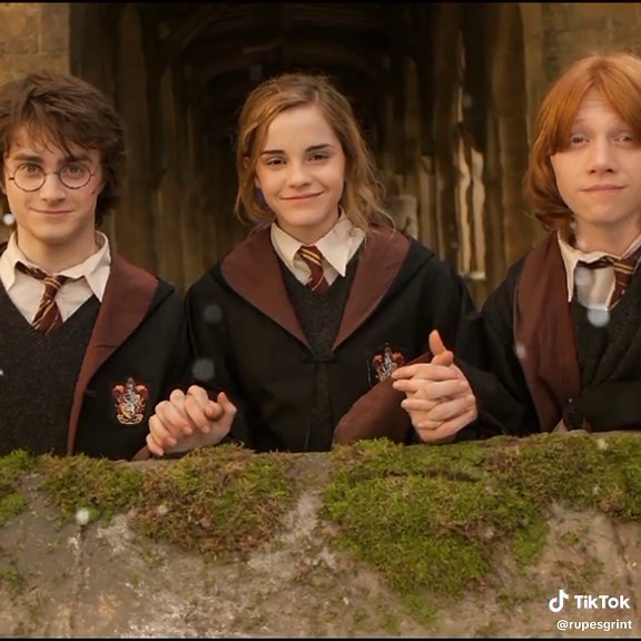 I love how Hermione notices this to Ron even though Harry is the most close to Ron.#harrypotter #ronweasley #hermionegranger