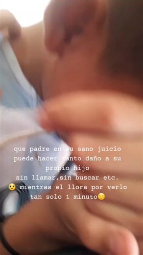 El dolor de un padre: angustia por su hijo en el kinder