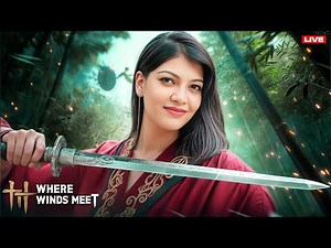 I made a character with my face in Where winds meet ♥️ Add your own face in WHERE WINDS MEET