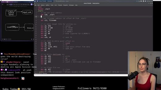 making a VIRUS (for education purposes of course)