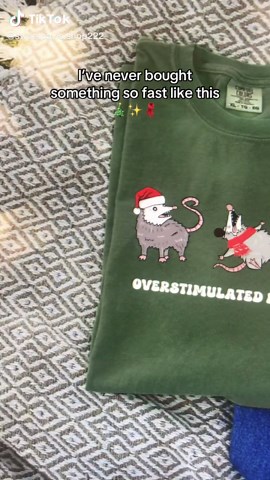 Hilarious Holiday Gift Ideas Featuring an Overstimulated Possum