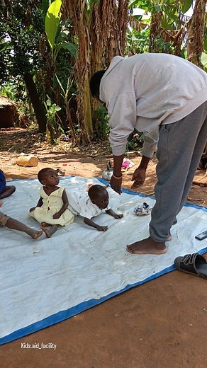 Did you know Arafat can perfectly crawl now after continuous practicing. Arafat was abandoned by the family to his grandma when still a baby, he faced many challenges including segregation because he's crippled. With God's glory we managed to help Arafat with the little we had until now. | Aliza Isaac