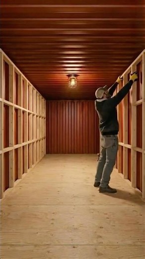 I Built a Secret Cabin Under the Snow