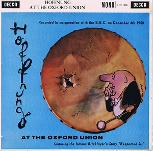 Gerard Hoffnung - Hoffnung At The Oxford Union