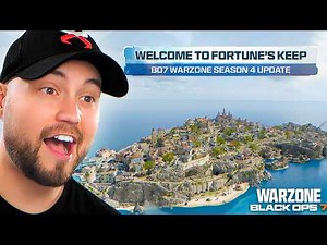 Warzone's NEW FORTUNE'S KEEP MAP is here! (Season 4 Update)