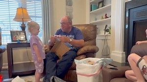 The kids enjoyed pranking Papa with his gift! Wait till you see what he got 🤣🤣 We had fun making him work hard to get this nice gift open too! #JackoftheSouth #funny #entertainment #southern #accent #family #prank | Jack OfThe South