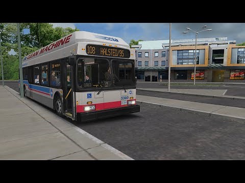 OMSI 2 | Chicago (Midwestern Edition) | Route 108: 127th & Halsted - 95th Redline Station