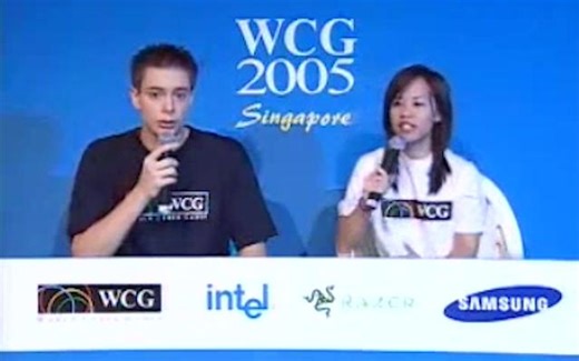 WCG 2005 魔兽争霸3 总决赛 SKY vs BenQGeilShort（原版/英文解说）