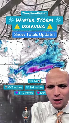 #creatorsearchinsights Another blast of snow and ice is on the way, and this is not the only storm this week. I’m tracking two threats for impactful winter weather across the eastern U.S. in the next 8 days, including a trend that pushes snow farther south. Here’s the timing, impacts, and who sees what. #weather #snow #winterstorm #forecast